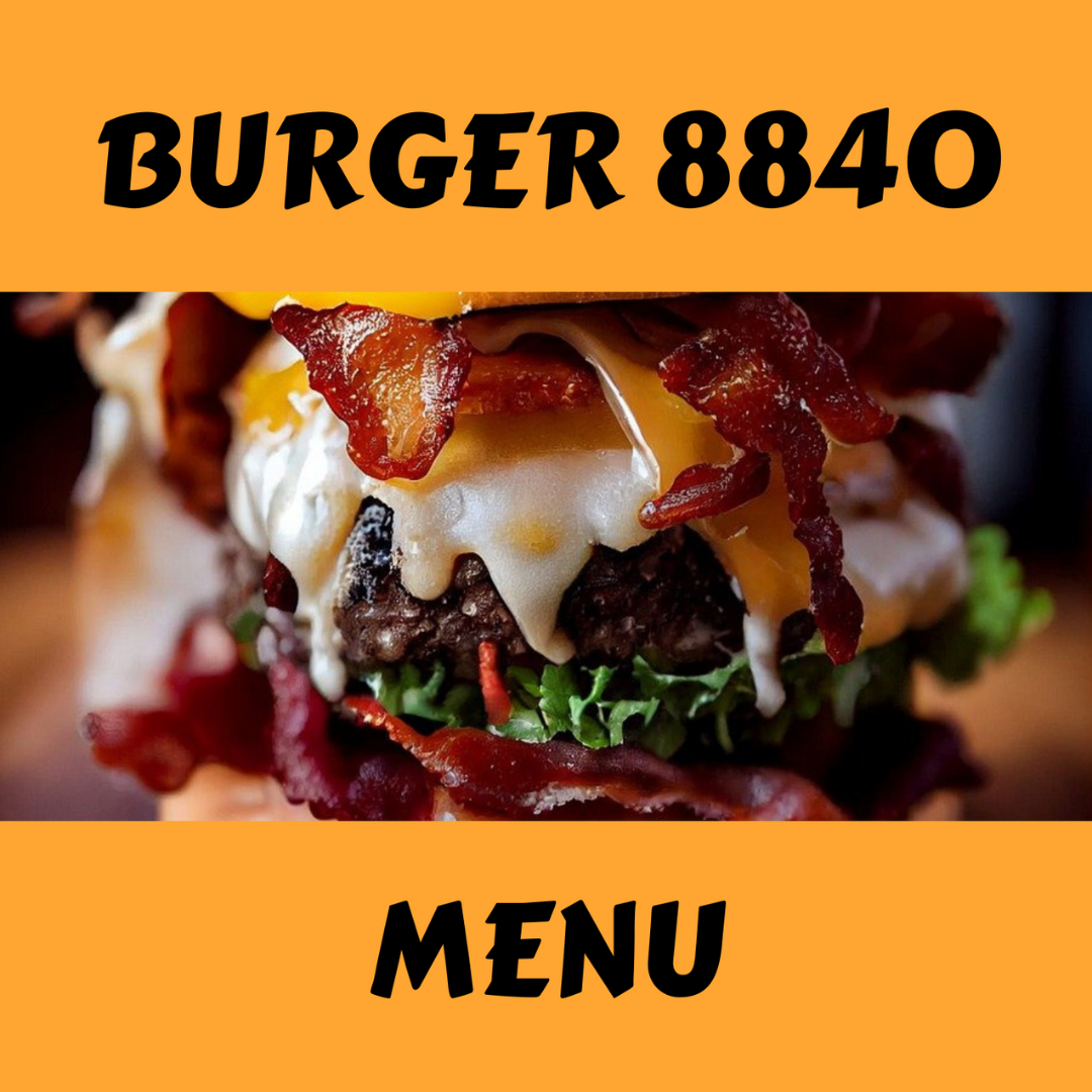 Burger 8840 menu